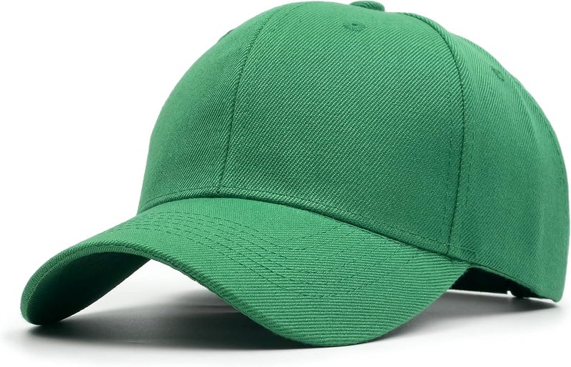 Utmost Structured Baseball Cap with Adjustable Closure - Performance Hat for Outdoor Activities and Custom Embroidery (1pc Kelly Green) - Image 1
